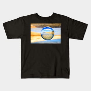 Rock pool in a crystal ball Kids T-Shirt